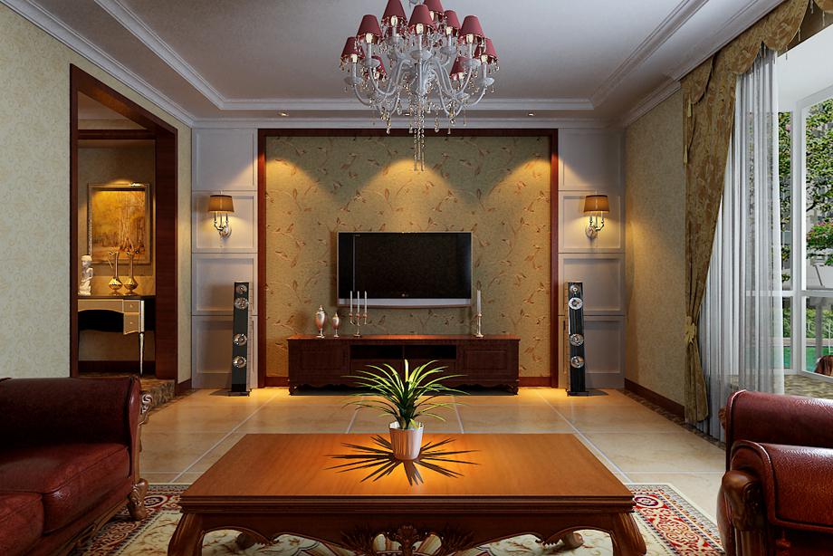 金輝悅府140平簡(jiǎn)歐設(shè)計(jì)方案