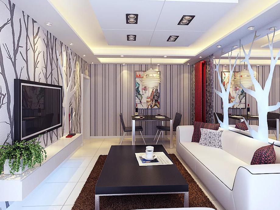 鴻基新城80平現(xiàn)代簡(jiǎn)約風(fēng)格設(shè)計(jì)方案