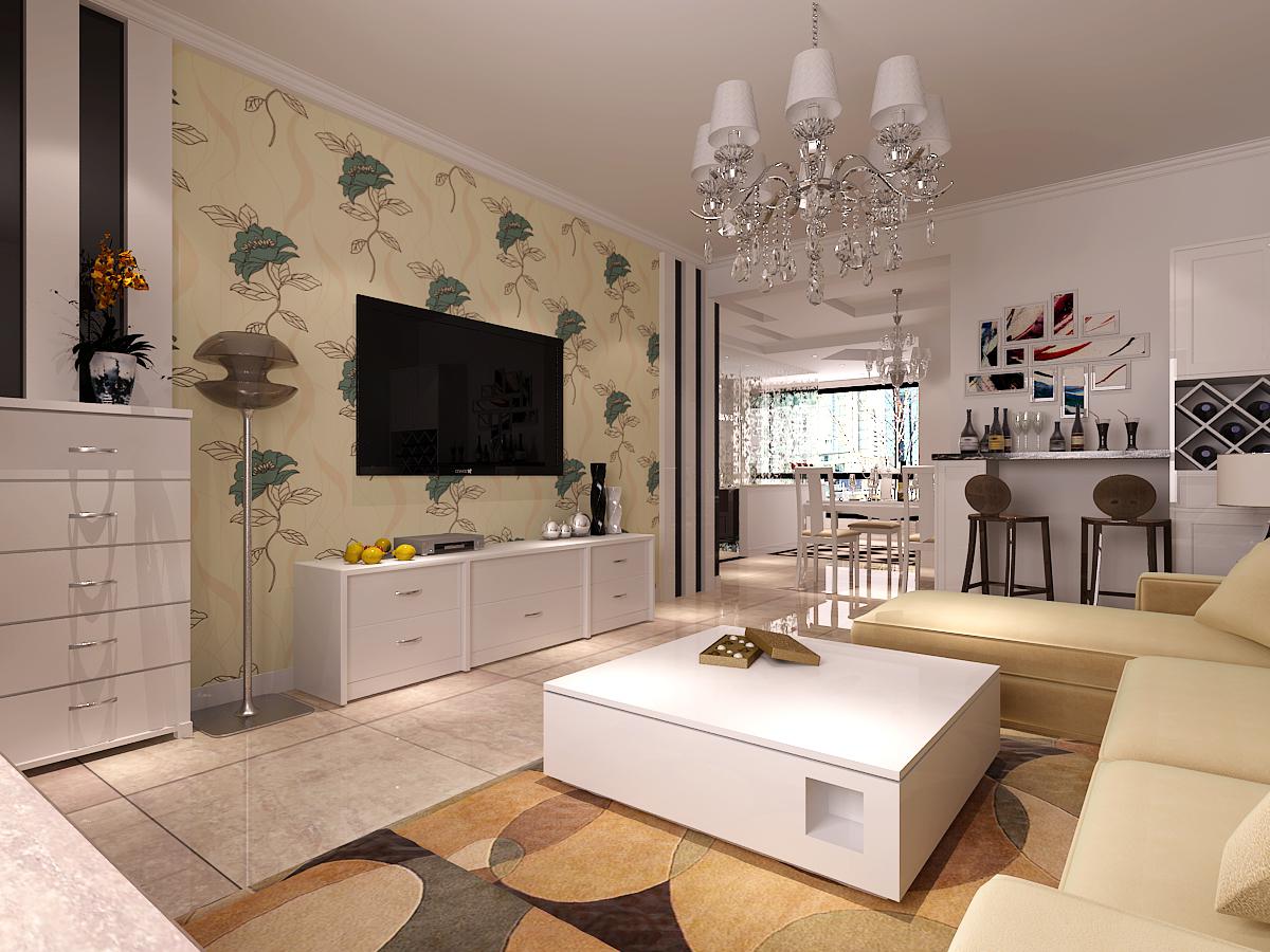 曲江明珠118平現代簡約風格設計方案