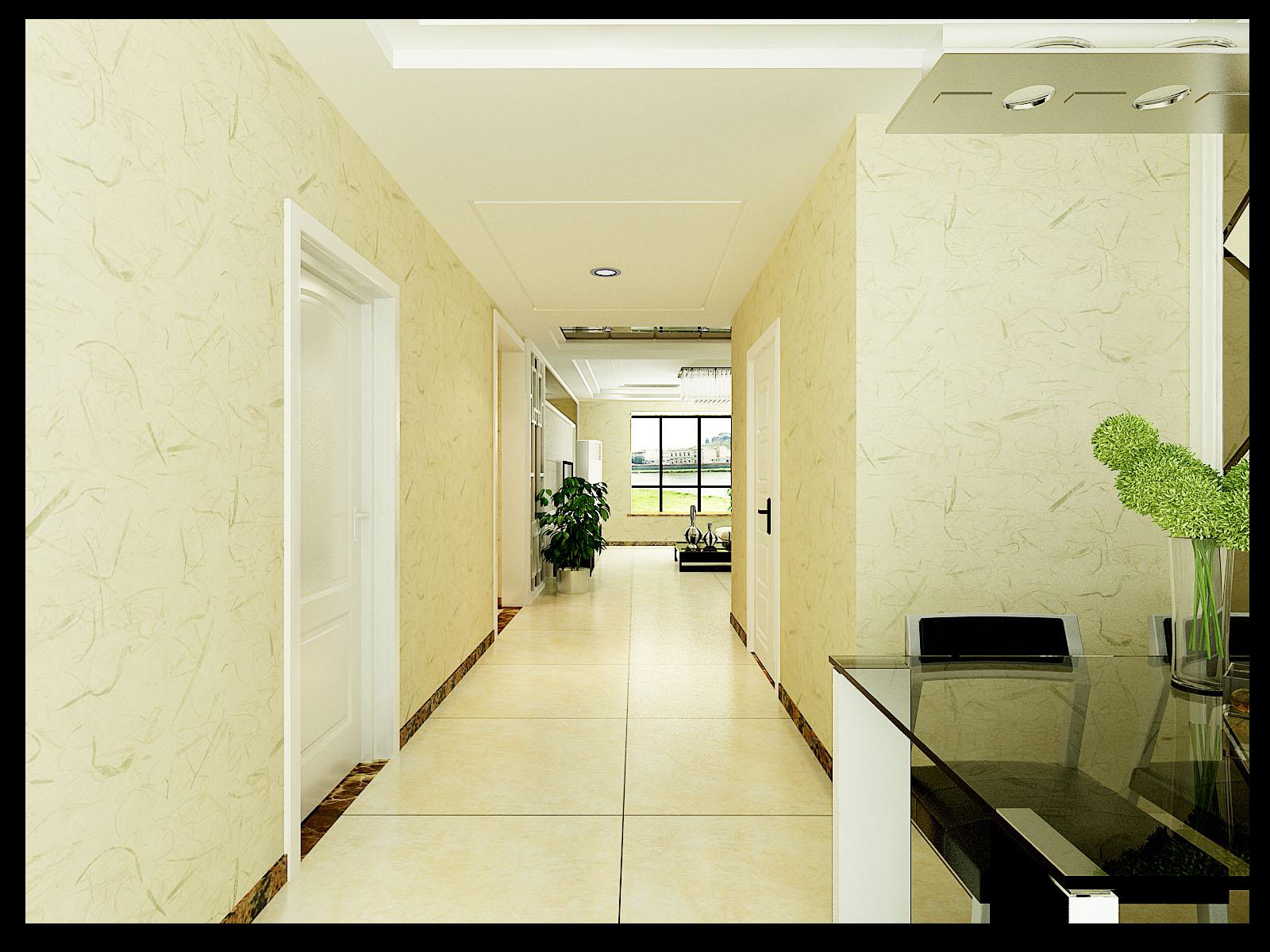 曲江翠竹園170平米簡約風格設計方案