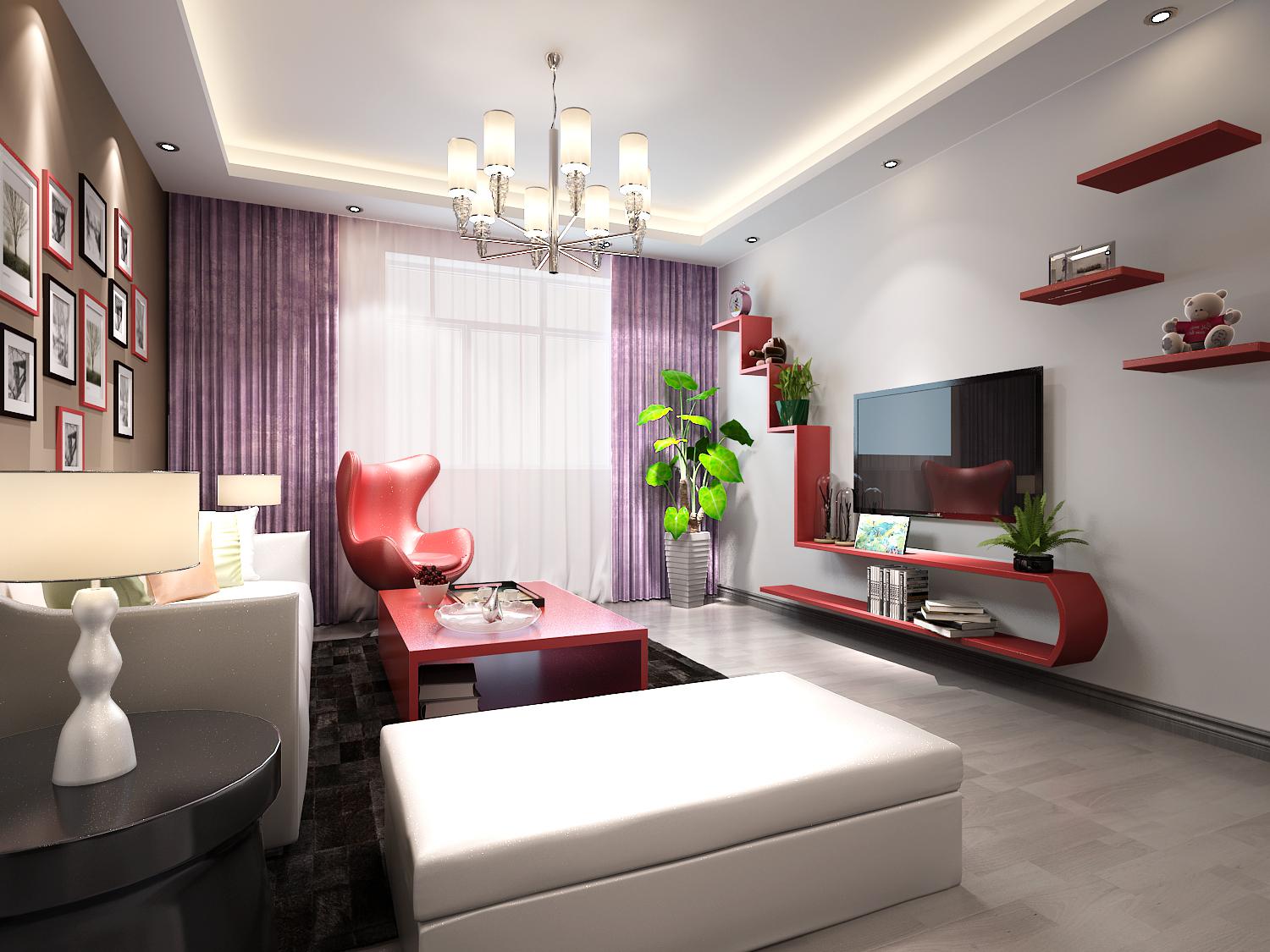 高科尚都130平現(xiàn)代簡約風格設(shè)計方案