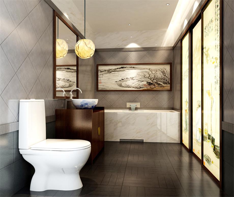 楓葉新都市140平新中式風(fēng)格設(shè)計(jì)方案