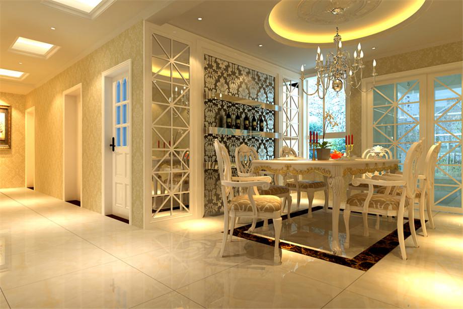 白樺林居220平簡(jiǎn)歐風(fēng)格設(shè)計(jì)方案