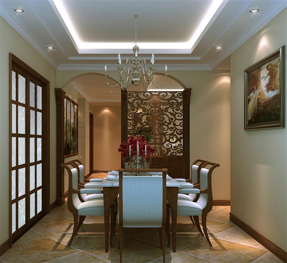 曲江蘭亭200平歐式風(fēng)格設(shè)計(jì)方案