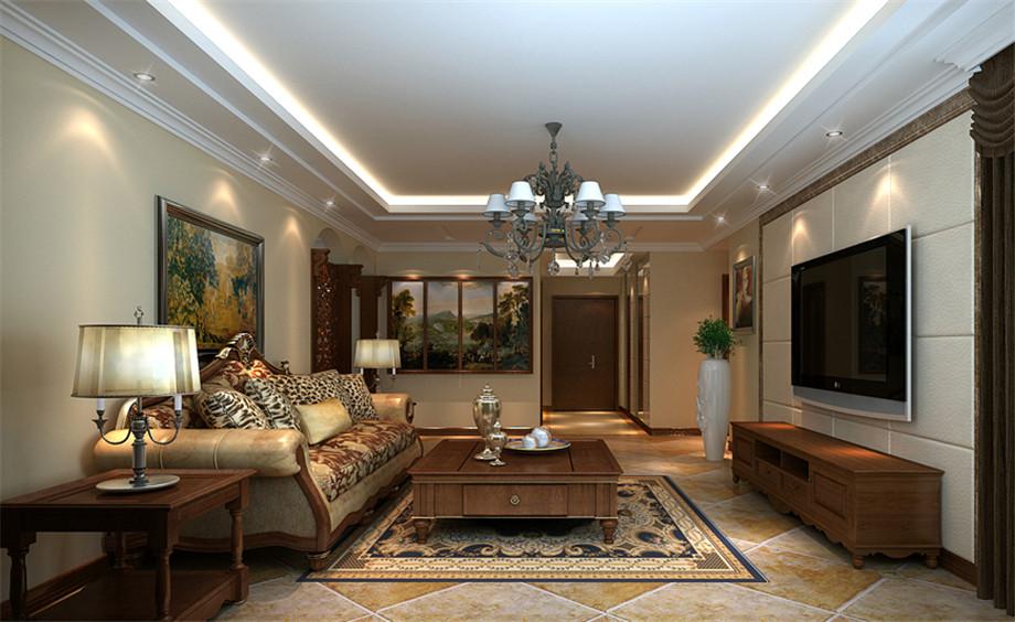 曲江蘭亭200平歐式風(fēng)格設(shè)計(jì)方案