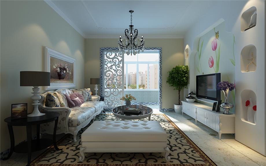 都市春天128平簡歐風(fēng)格設(shè)計風(fēng)格