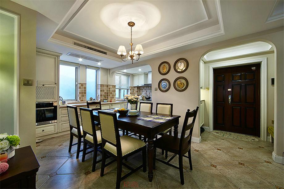 融僑城150平美式鄉(xiāng)村風格設計方案