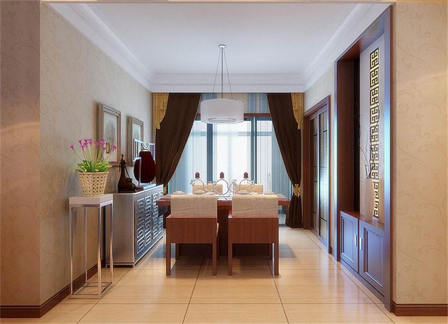 曲江諸子階144平現(xiàn)代中式風(fēng)格設(shè)計方案