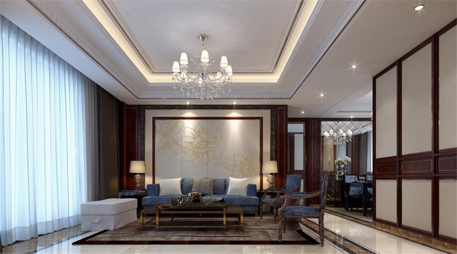 振業(yè)泊墅190平新中式風(fēng)格設(shè)計方案