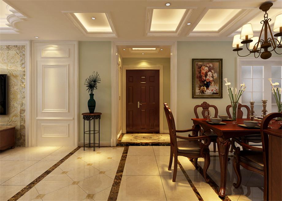 中國鐵建國際城159平歐式風(fēng)格設(shè)計(jì)方案