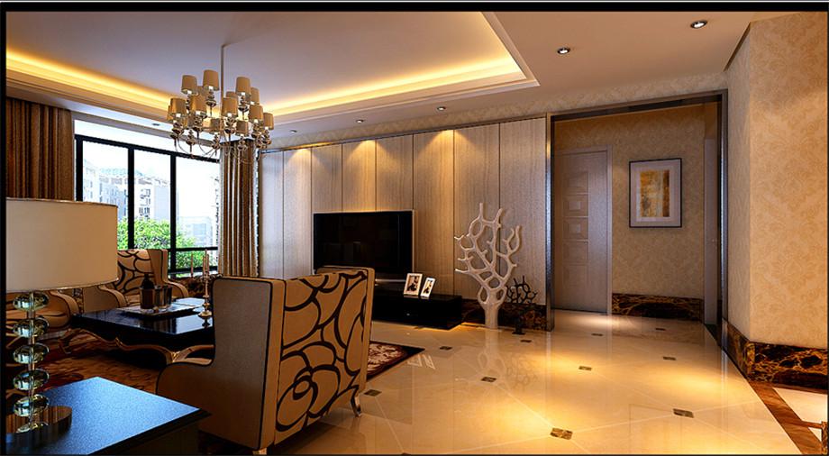 興盛園145平簡約風格設(shè)計方案