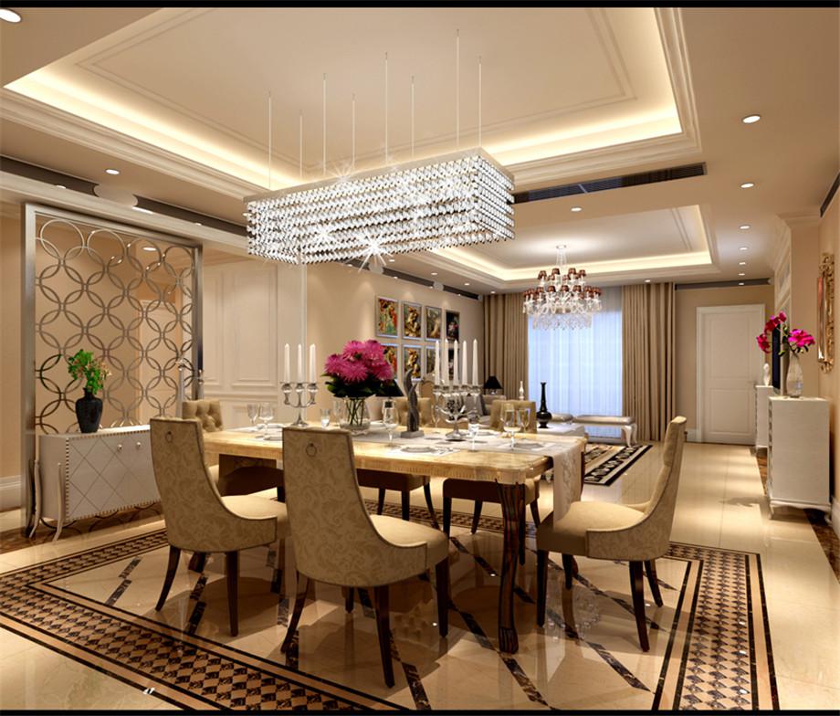 楓林華府130平簡(jiǎn)歐風(fēng)格設(shè)計(jì)方案