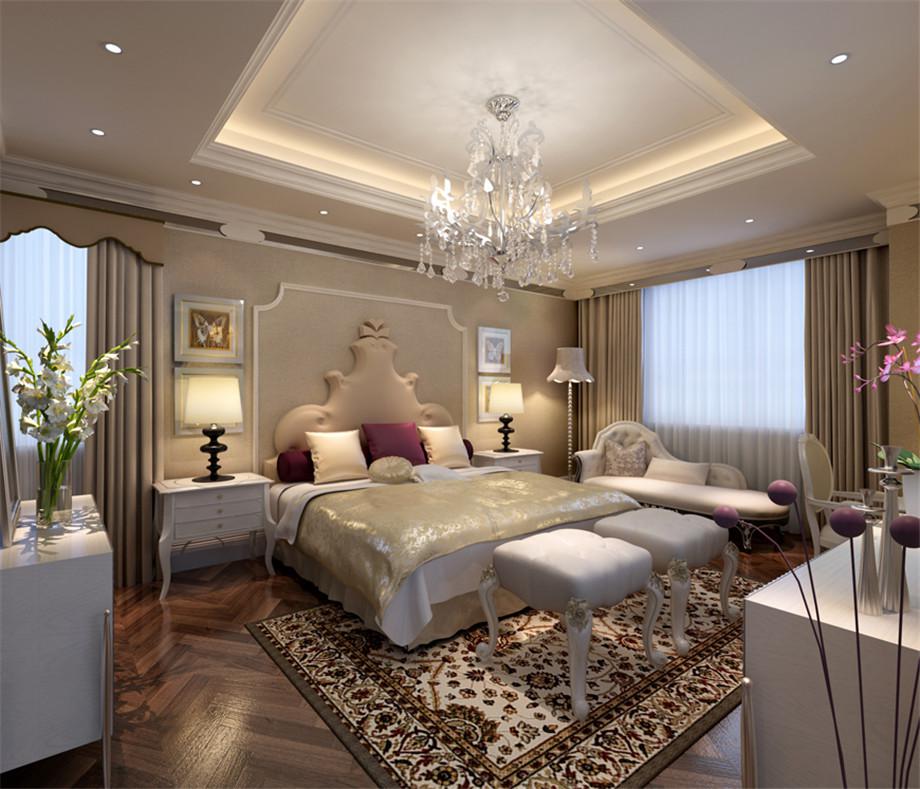 楓林華府130平簡(jiǎn)歐風(fēng)格設(shè)計(jì)方案