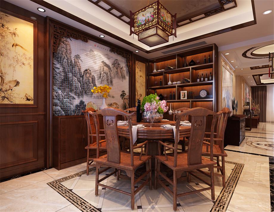 東晉桃園170平中式風(fēng)格設(shè)計方案