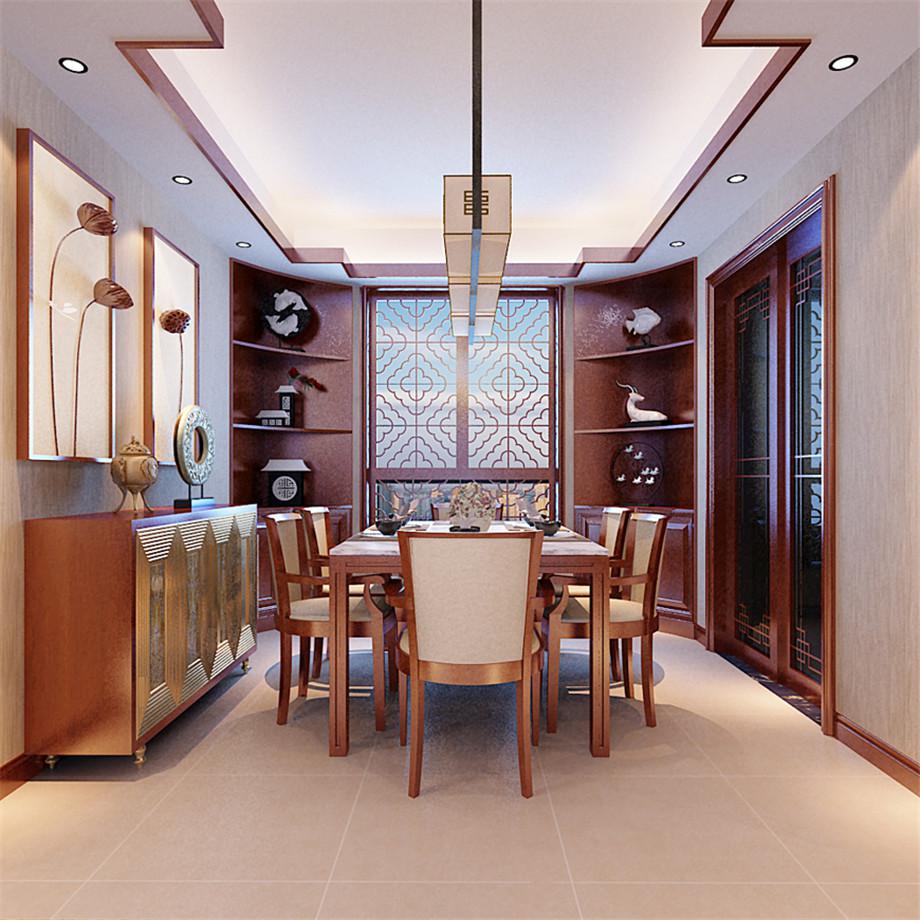 鐵一院180平新中式風(fēng)格設(shè)計方案