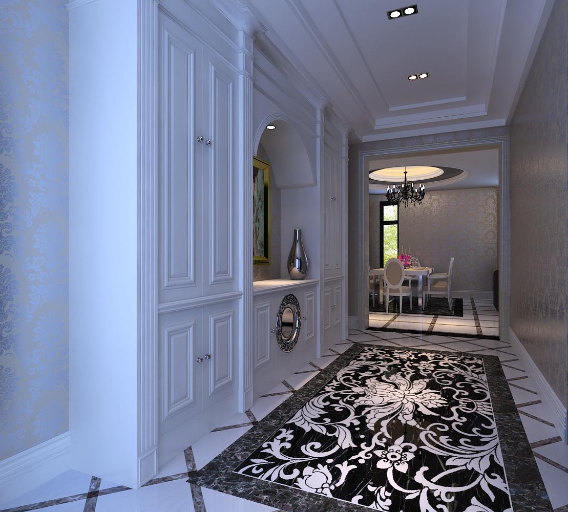 龍湖香醍148平歐式風(fēng)格設(shè)計(jì)方案