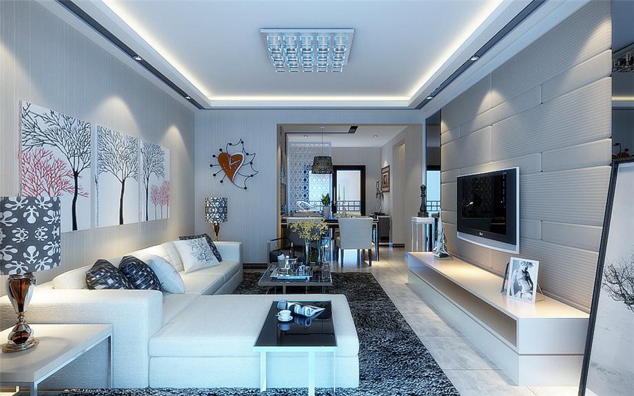 嘉欣花園120平現(xiàn)代簡約風(fēng)格設(shè)計(jì)方案