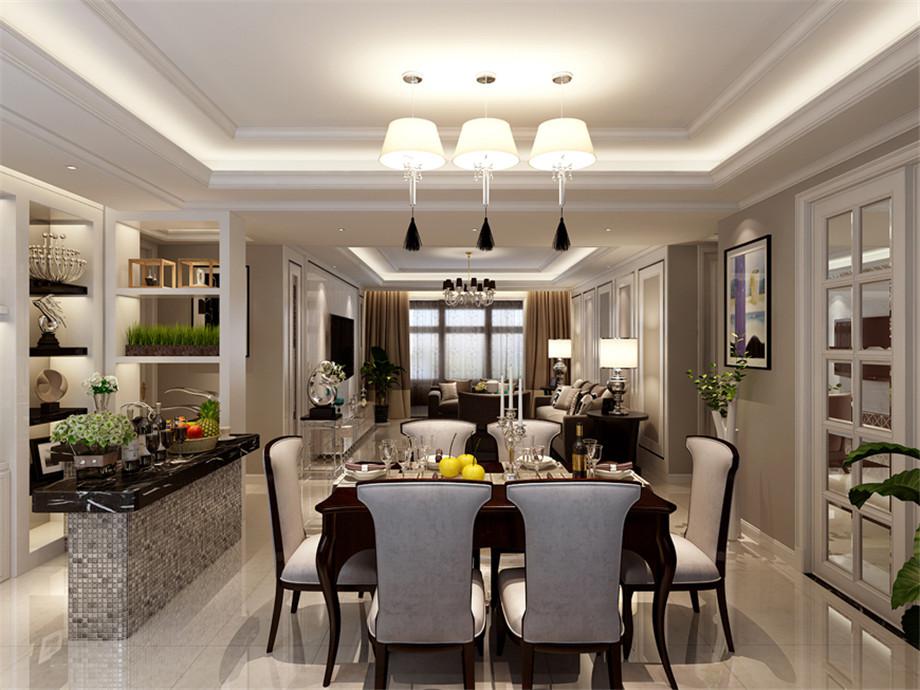 融僑城140平歐式風格設計方案