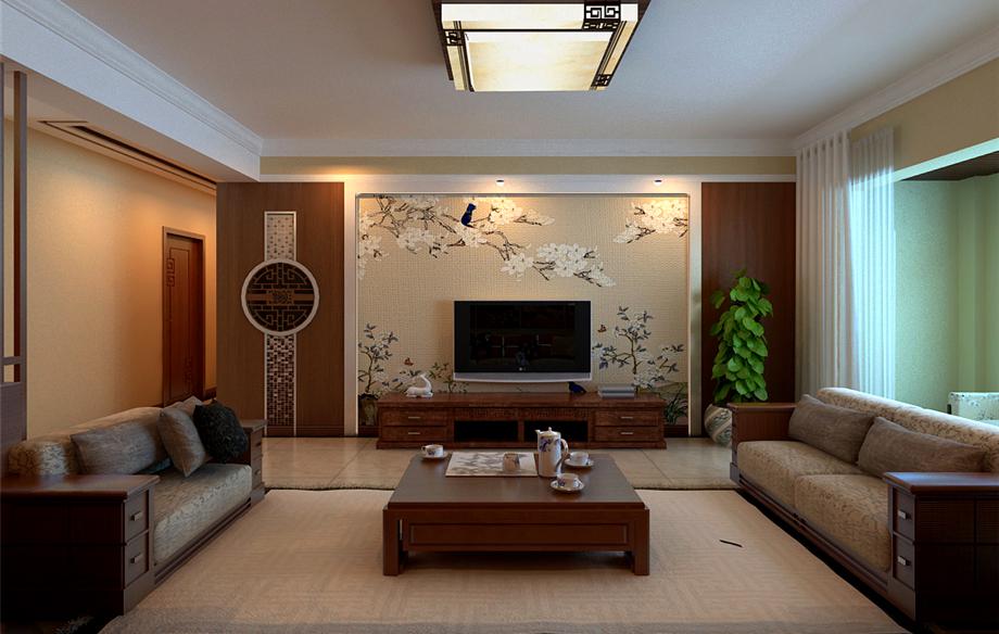 亮麗家園158平現(xiàn)代中式風(fēng)格設(shè)計(jì)方案