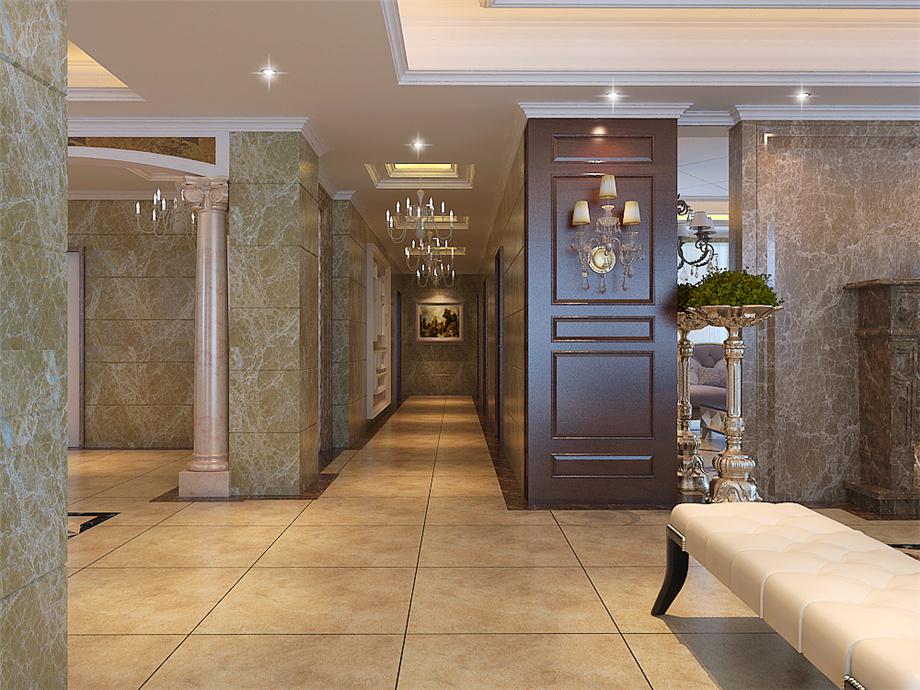 錦繡唐朝260平歐式風(fēng)格設(shè)計方案