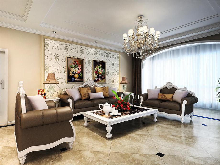 蘭空干休所166平歐式風(fēng)格設(shè)計(jì)方案