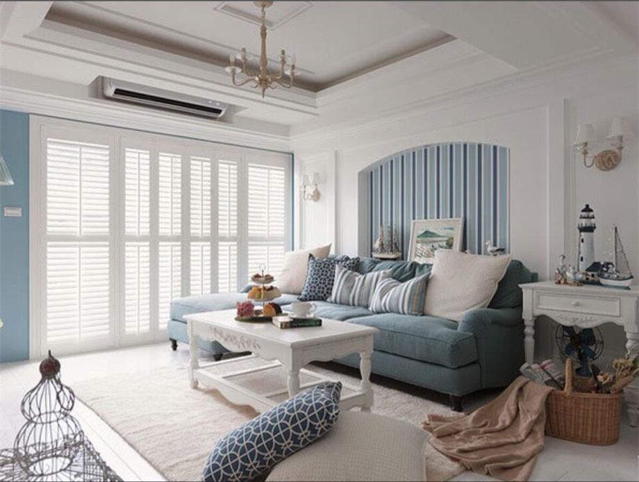 曲江千林郡100平地中海風格設計方案