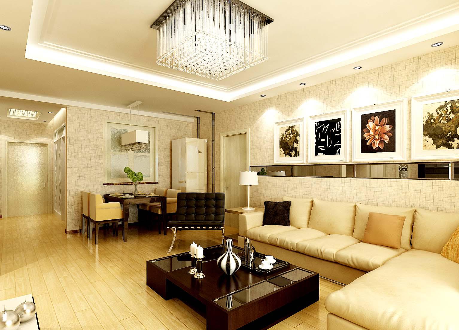 榮華北經(jīng)城120平米簡約風(fēng)格設(shè)計(jì)方案