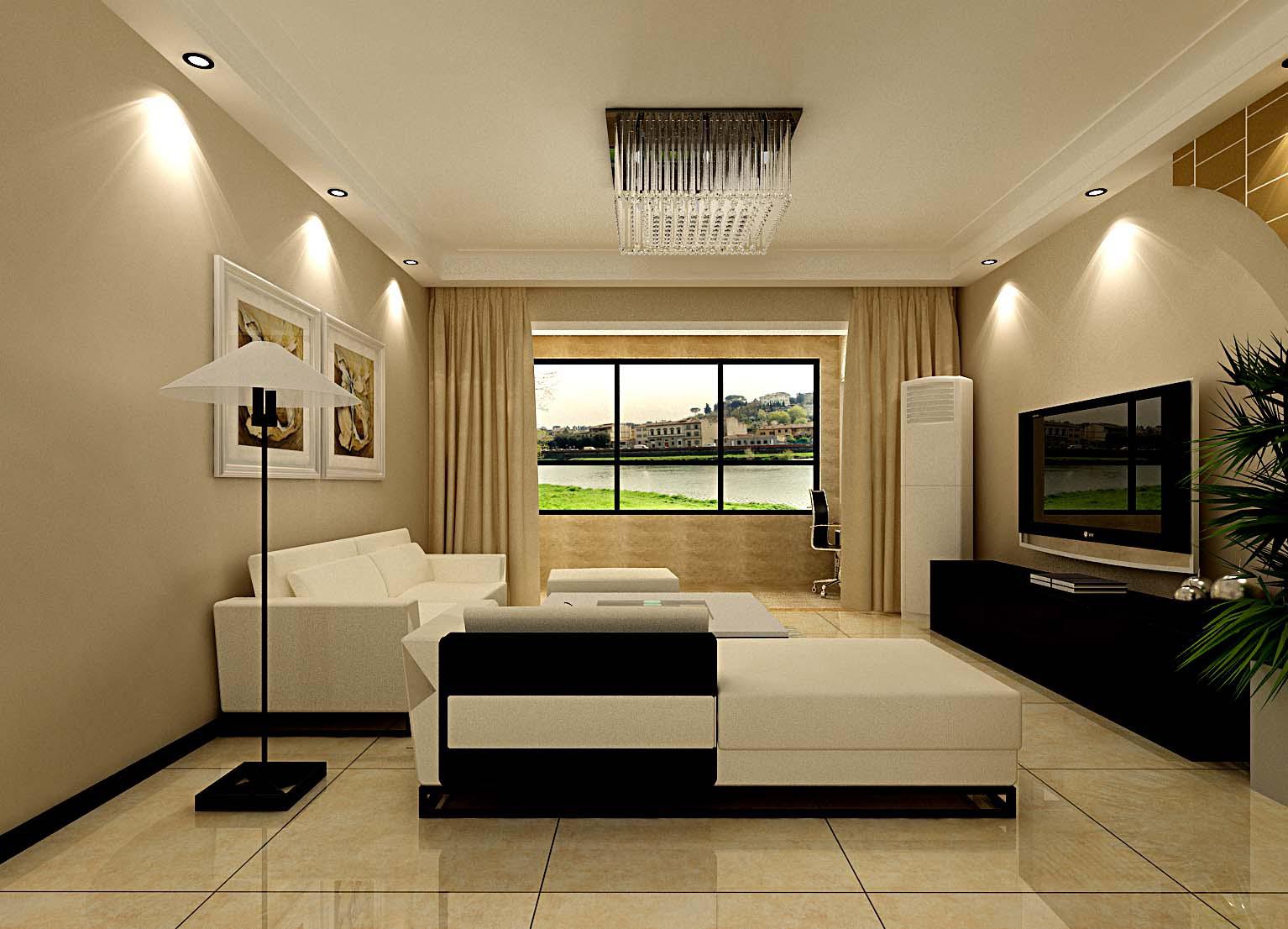 開(kāi)元第一城120平米簡(jiǎn)約風(fēng)格設(shè)計(jì)方案