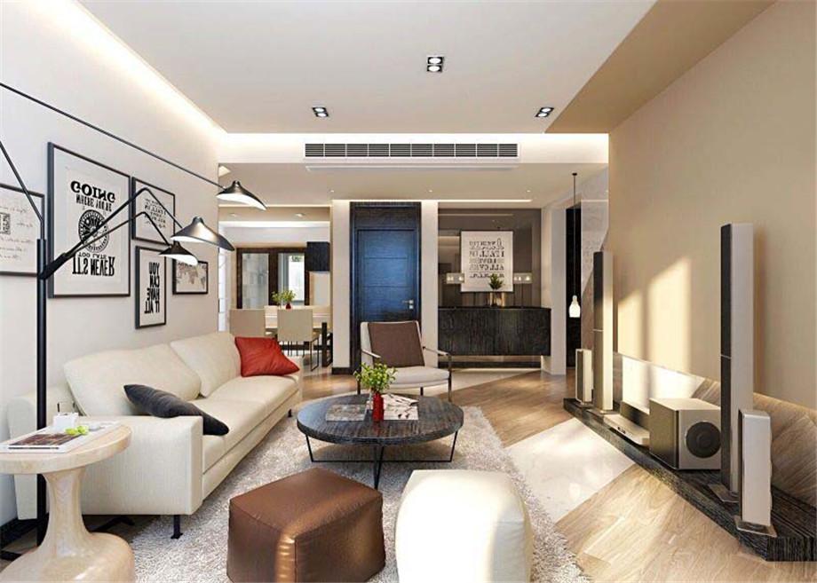 觀湖大第115平米現(xiàn)代簡約風格設計方案