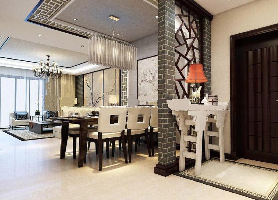 龍湖香醍西岸180平新中式風(fēng)格設(shè)計(jì)方案