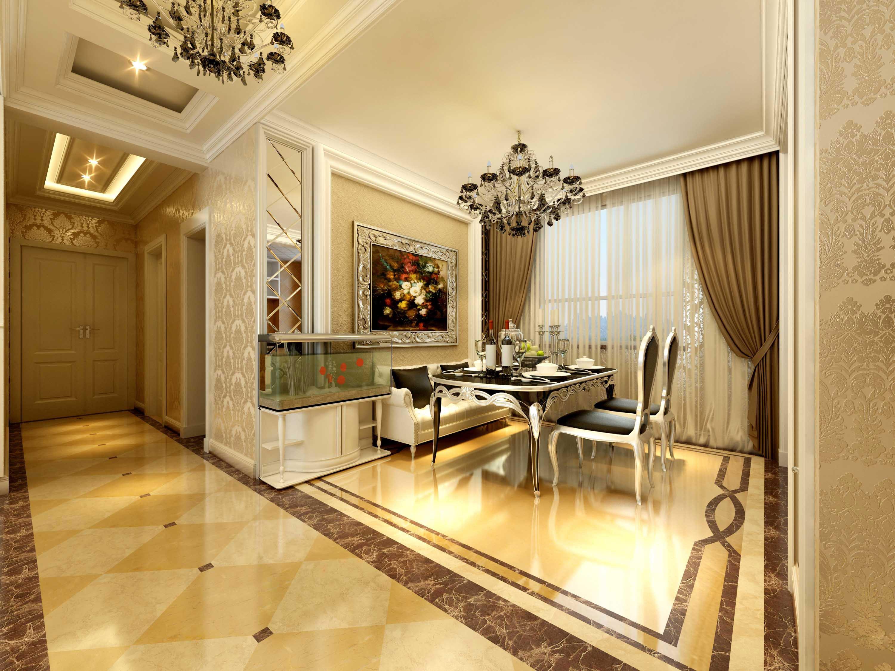 中國鐵建國際城162平美式鄉(xiāng)村風(fēng)格設(shè)計方案