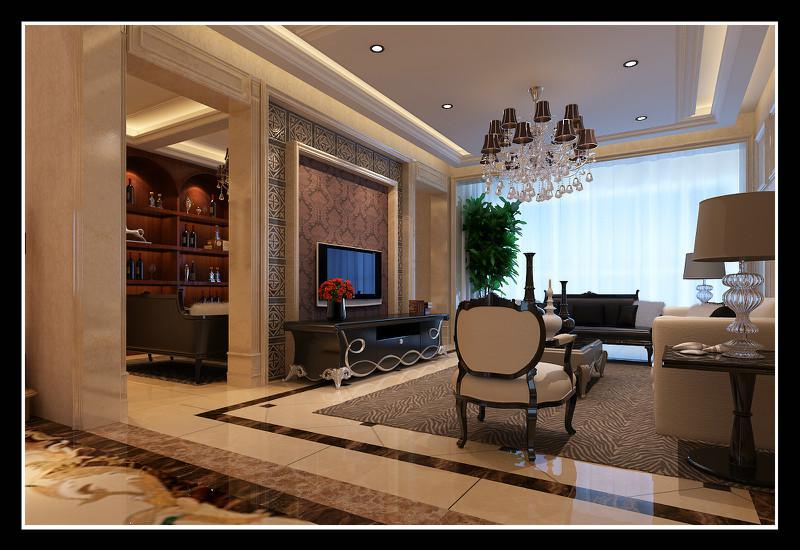 融僑城200平歐式風(fēng)格設(shè)計(jì)方案