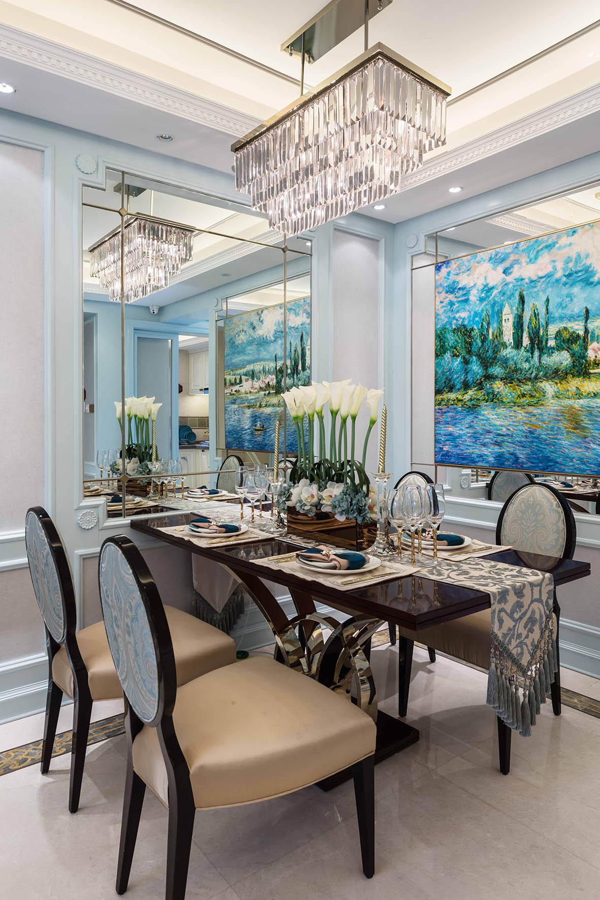 保利·香檳133平法式風(fēng)格設(shè)計(jì)方案