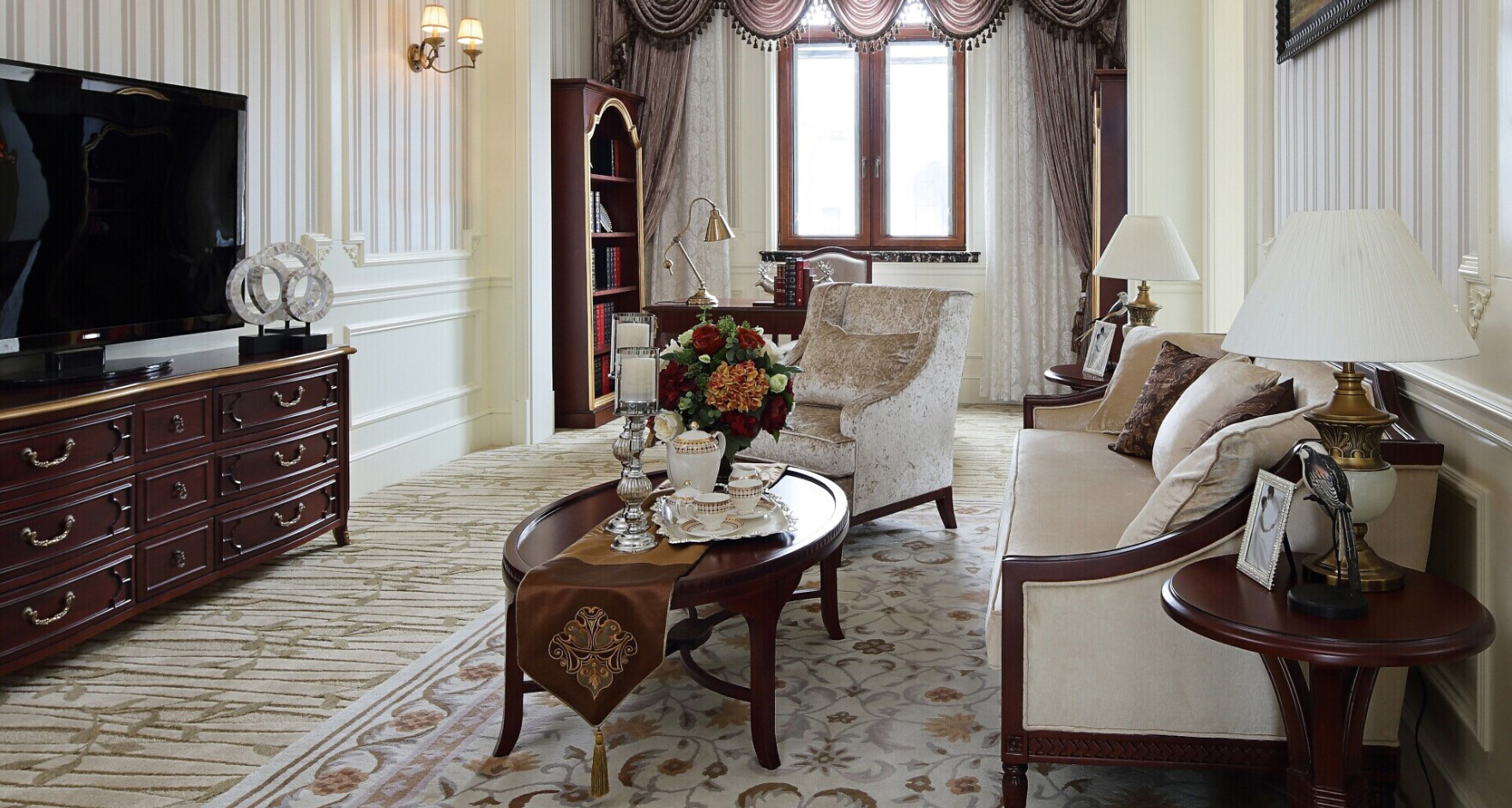 西西安小鎮(zhèn)210平歐式風(fēng)格設(shè)計方案