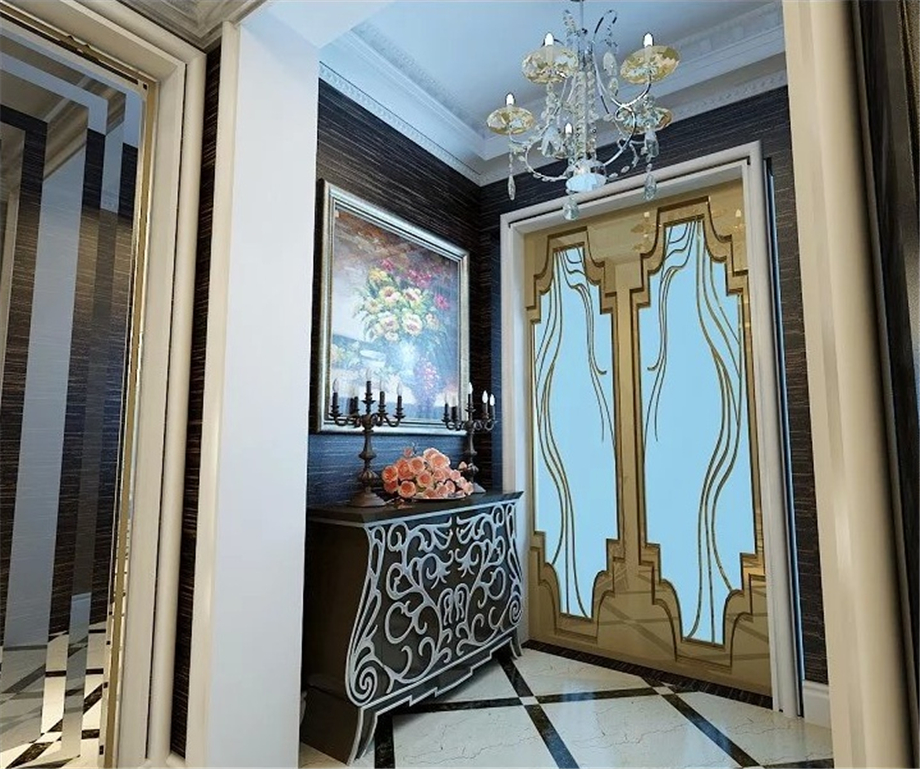 鴻基紫韻220平后現(xiàn)代風(fēng)格設(shè)計(jì)方案