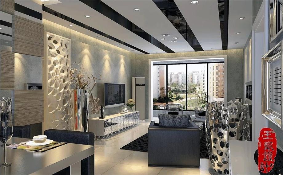 群賢匯95平現(xiàn)代簡約風(fēng)格設(shè)計方案