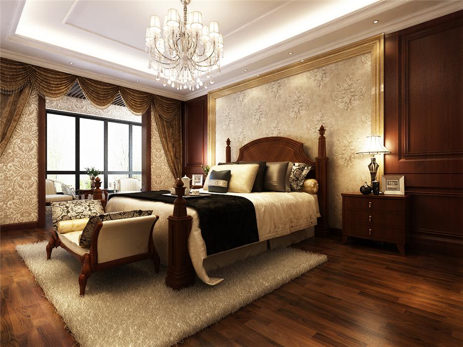 咸陽市政府小區(qū)160平歐式風格設計方案