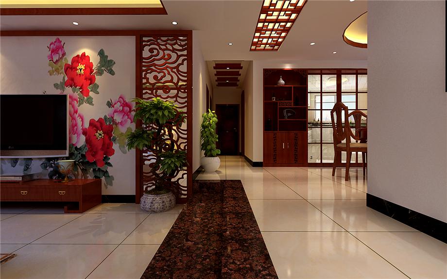 利君未來城120平現(xiàn)代中式風(fēng)格設(shè)計方案