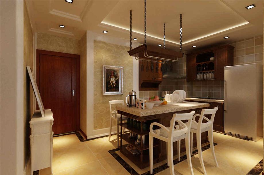 浐灞半島92平米簡歐風(fēng)格設(shè)計(jì)方案