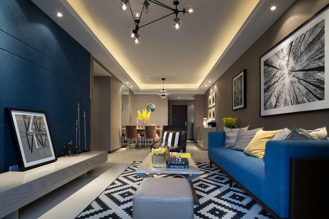 曲江龍邸100平現(xiàn)代簡約風(fēng)格設(shè)計方案