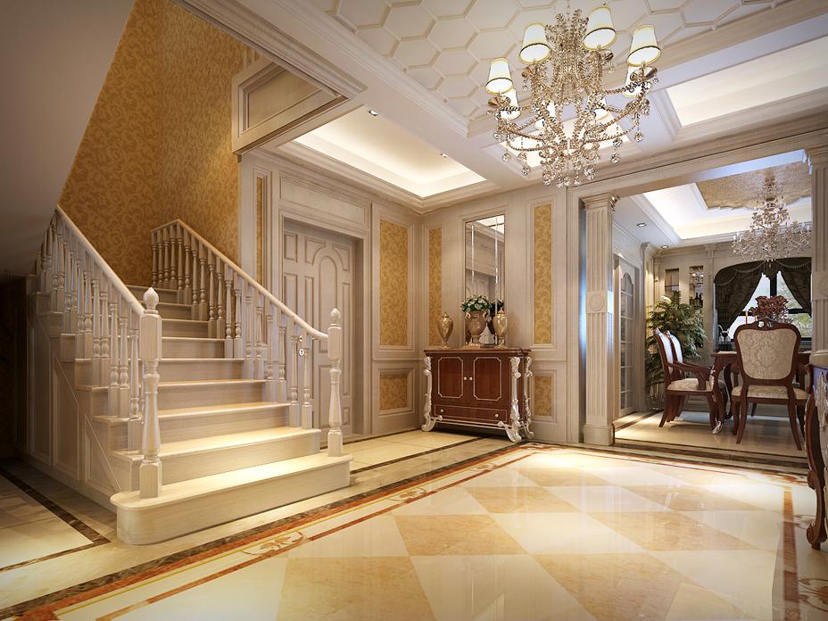 金地湖城大境350平歐式風(fēng)格設(shè)計(jì)方案