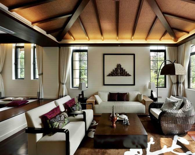 御景城140平東南亞風格設計方案