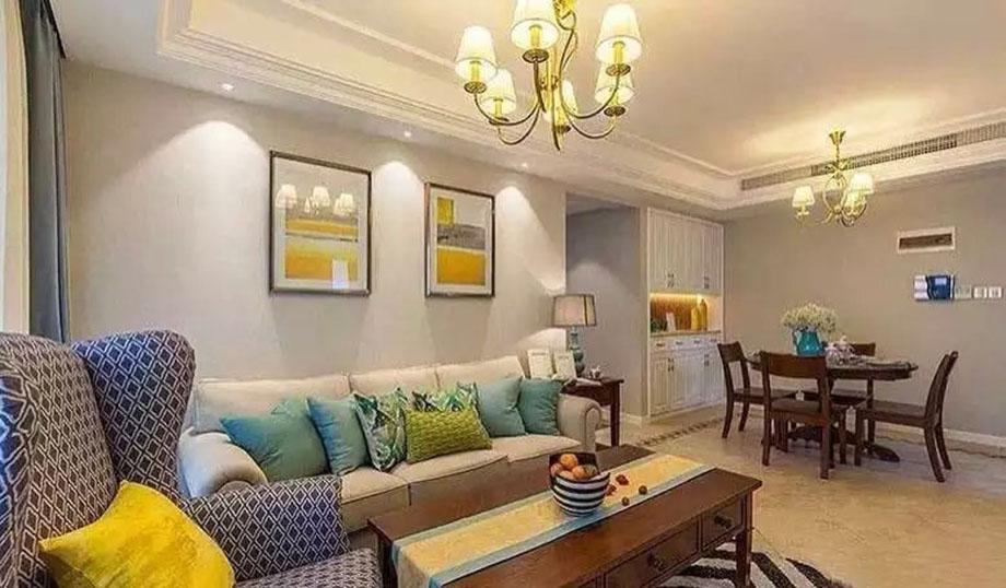 金泰新理城98平簡約風(fēng)格設(shè)計(jì)方案