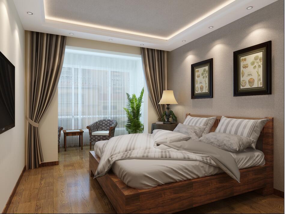 華清學府城126平現(xiàn)代簡約風格設(shè)計方案