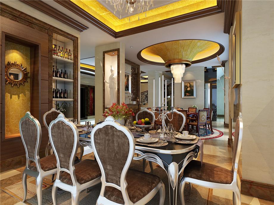 竹蹊別墅復(fù)式歐式風(fēng)格方案設(shè)計(jì)