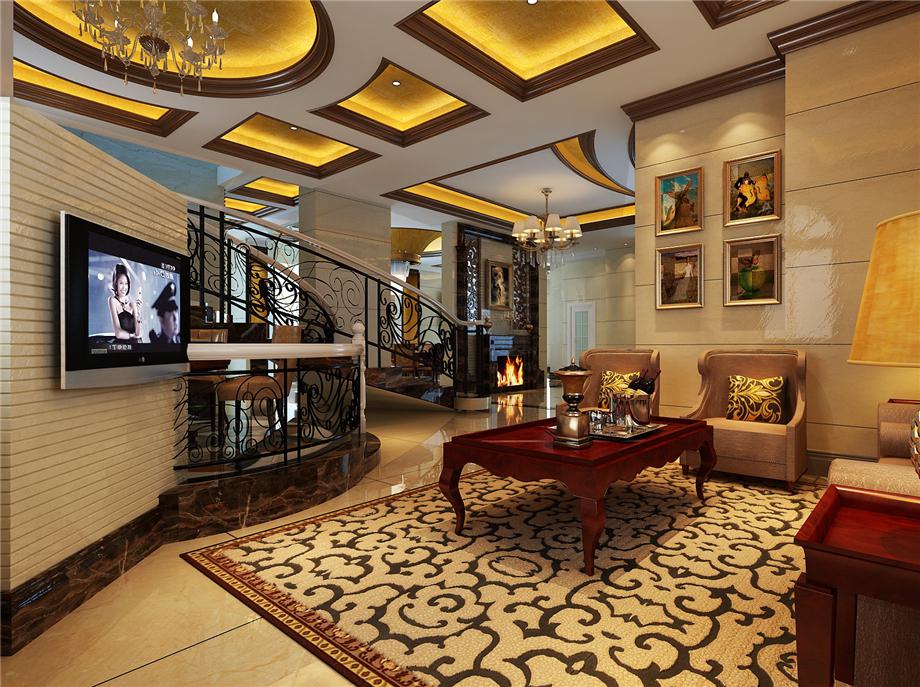 竹蹊別墅復(fù)式歐式風(fēng)格方案設(shè)計(jì)