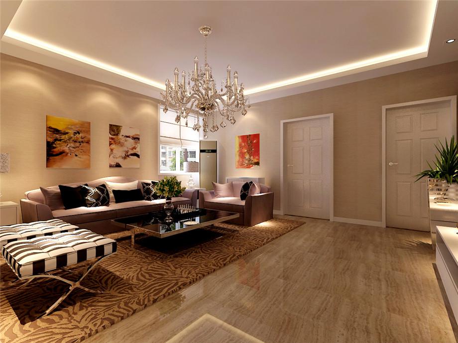 萬(wàn)象春天120平簡(jiǎn)約歐式風(fēng)格設(shè)計(jì)方案