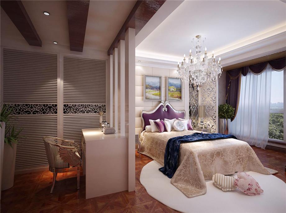 曲江明珠120平簡歐風格設計方案