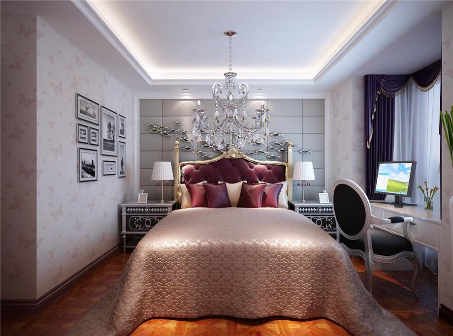 曲江明珠120平簡歐風格設計方案