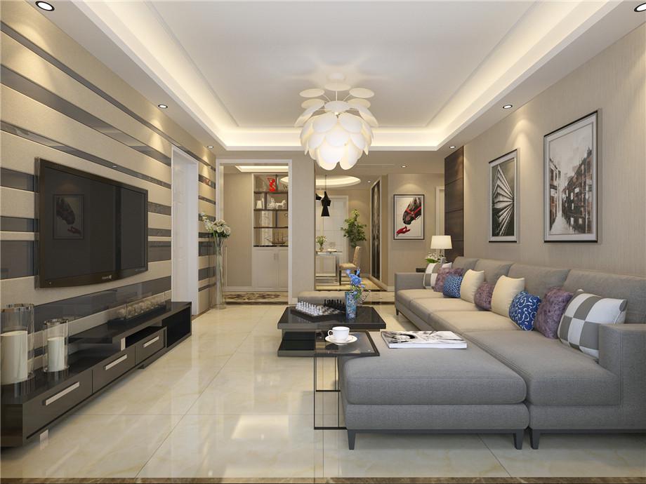 曲江風(fēng)景線133平現(xiàn)代簡(jiǎn)約風(fēng)格設(shè)計(jì)方案